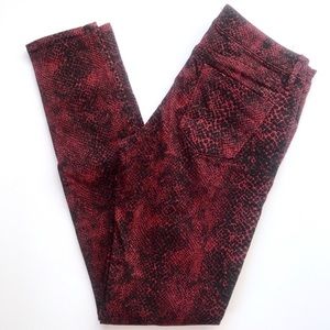 Express Snakeskin/Python Jeans